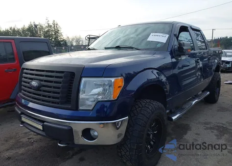 2012 Ford F-150 Xlt z USA, uszkodzony, nr VIN 1FTFW1EF9CFC44422